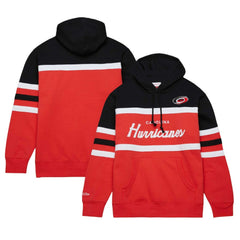 Carolina Hurricanes Mitchell & Ness Head Coach Pullover Hoodie - NHL Hoodies