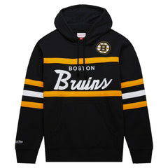 Boston Bruins Mitchell & Ness Head Coach Pullover Hoodie - NHL Hoodies