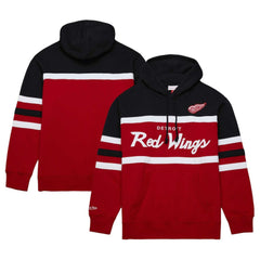 Detroit Red Wings Mitchell & Ness Head Coach Pullover Hoodie - NHL Hoodies