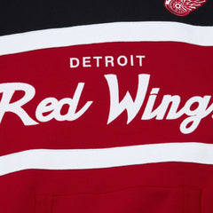 Detroit Red Wings Mitchell & Ness Head Coach Pullover Hoodie - NHL Hoodies