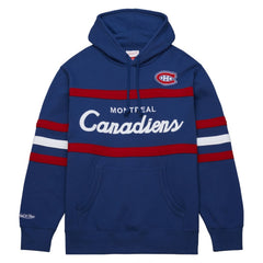 Montreal Canadiens Mitchell & Ness Head Coach Pullover Hoodie - NHL Hoodies