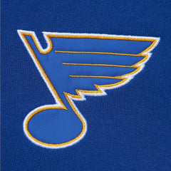 St. Louis Blues Mitchell & Ness Head Coach Pullover Hoodie - NHL Hoodies