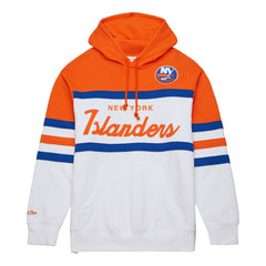 New York Islanders Mitchell & Ness Head Coach Pullover Hoodie - NHL Hoodies