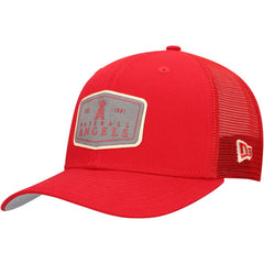 Los Angeles Angels New Era Labeled 9SEVENTY Stretch-Snap Adjustable Hat - MLB Hats