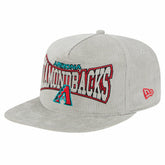 New Era Arizona Diamondbacks Gray Corduroy Golfer Snapback Hat - MLB Hats
