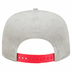 New Era Texas Rangers Gray Corduroy Golfer Snapback Hat - MLB Hats