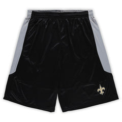 New Orleans Saints Big & Tall Team Logo Shorts | NFL Outlet