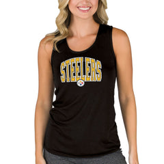 Pittsburgh Steelers Concepts Sport Women's Marathon Racer Back Tank Top | NFL Sale
