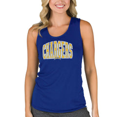 Los Angeles Chargers Concepts Sport Women's Marathon Racer Back Tank Top | NFL Online