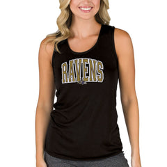 Baltimore Ravens Concepts Sport Women's Marathon Racer Back Tank Top | NFL New