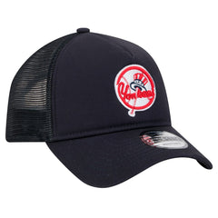New York Yankees New Era 9FORTY A-Frame Trucker Adjustable Hat - MLB Hats