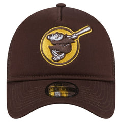 San Diego Padres New Era 9FORTY A-Frame Trucker Adjustable Hat - MLB Hats