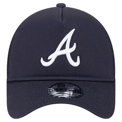 Atlanta Braves New Era 9FORTY A-Frame Trucker Adjustable Hat - MLB Hats