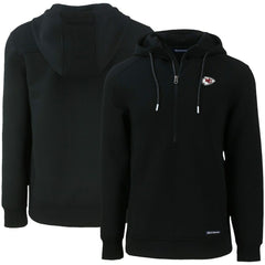 Kansas City Chiefs Cutter & Buck Primary Mark Roam Eco Recycled Half-Zip Pullover Hoodie | NFL Outlet