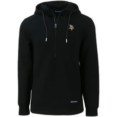 Minnesota Vikings Cutter & Buck Primary Mark Roam Eco Recycled Half-Zip Pullover Hoodie | NFL Near me