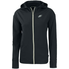 Philadelphia Eagles Cutter & Buck Women's Primary Mark Daybreak Eco Recycled Full-Zip Hoodie | NFL Near me