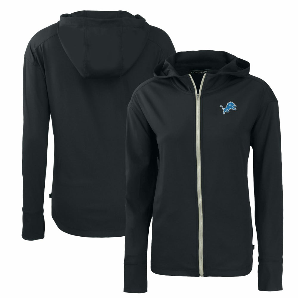 Detroit Lions Cutter & Buck Women's Primary Mark Daybreak Eco Recycled Full-Zip Hoodie | NFL US