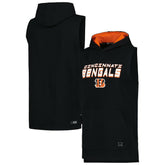 Cincinnati Bengals MSX by Michael Strahan Captain Sleeveless Hoodie T-Shirt | NFL On sale
