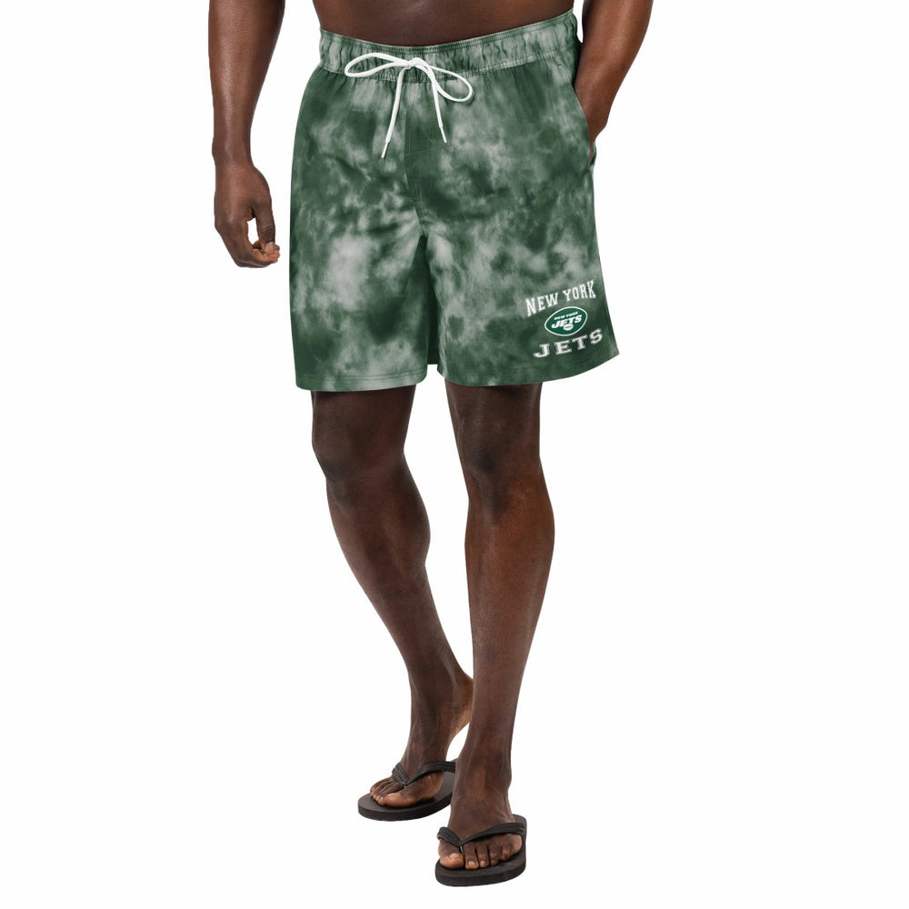 New York Jets G-III Sports by Carl Banks Change Up Volley Swim Trunks | NFL Discount