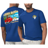 Los Angeles Rams Margaritaville Licensed to Chill T-Shirt | NFL Discount