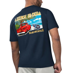 Tennessee Titans Margaritaville Licensed to Chill T-Shirt | NFL Near me