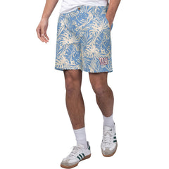 New York Giants Margaritaville Sandwashed Monstera Print Amphib Shorts | NFL New