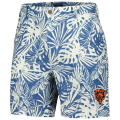 Chicago Bears Margaritaville Sandwashed Monstera Print Amphib Shorts | NFL Hot