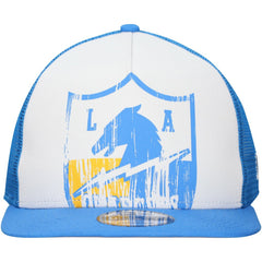 Los Angeles Chargers Distressed 9FIFTY A-Frame Snapback Hat | NFL Sale