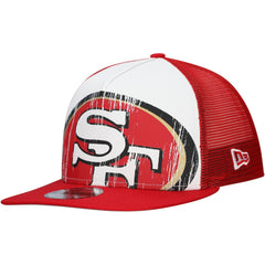 San Francisco 49ers Distressed 9FIFTY A-Frame Snapback Hat | NFL Near me