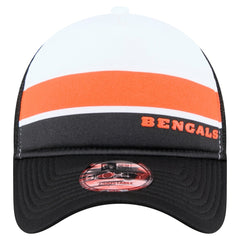 Cincinnati Bengals Sport Night Color Block 9FORTY A-Frame Trucker Adjustable Hat | NFL Near me