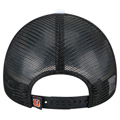 Cincinnati Bengals Sport Night Color Block 9FORTY A-Frame Trucker Adjustable Hat | NFL Near me