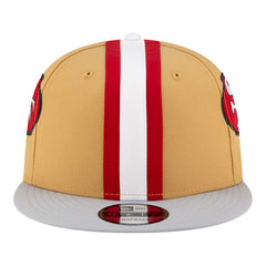 San Francisco 49ers Throwback Helmet 9FIFTY Snapback Hat | NFL Online