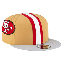 San Francisco 49ers Throwback Helmet 9FIFTY Snapback Hat | NFL Online