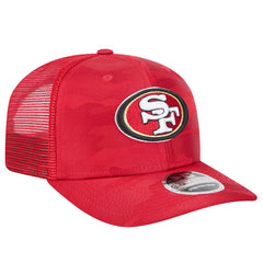 San Francisco 49ers Adventure Camo Trucker 9SEVENTY Stretch-Snap Adjustable Hat | NFL US