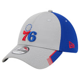 Gray/Royal Philadelphia 76ers Active Trim 39THIRTY Flex Hat | NBA