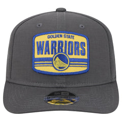 Graphite Golden State Warriors Team Elevated Patch 9SEVENTY Adjustable Hat sale | NBA