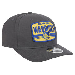 Graphite Golden State Warriors Team Elevated Patch 9SEVENTY Adjustable Hat sale | NBA