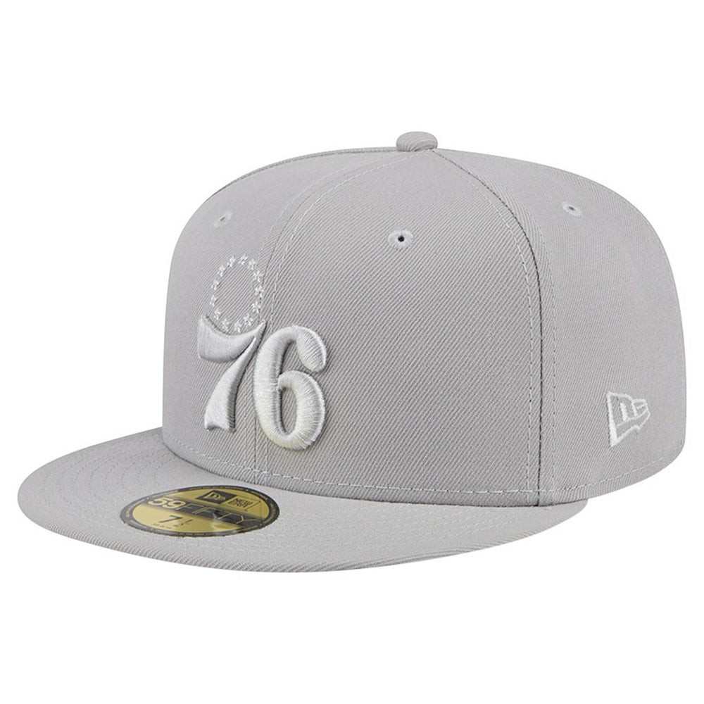 Gray Philadelphia 76ers Color Pack 59FIFTY Fitted Hat | NBA