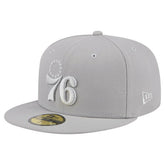 Gray Philadelphia 76ers Color Pack 59FIFTY Fitted Hat | NBA