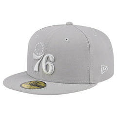 Gray Philadelphia 76ers Color Pack 59FIFTY Fitted Hat | NBA