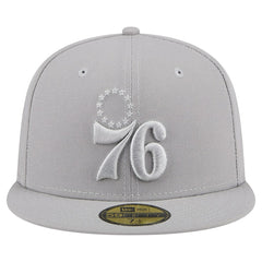 Gray Philadelphia 76ers Color Pack 59FIFTY Fitted Hat | NBA