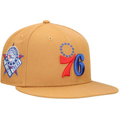 Tan Philadelphia 76ers Color Pack 9FIFTY Snapback Hat | NBA