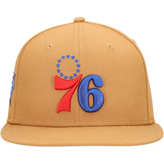 Tan Philadelphia 76ers Color Pack 9FIFTY Snapback Hat | NBA