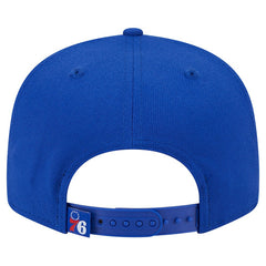 Royal Philadelphia 76ers Sport Night Team Shadow 9FIFTY Snapback Hat | NBA