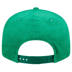 Kelly Green Boston Celtics Throwback Display Corduroy 9FIFTY Snapback Hat | NBA