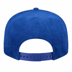 Royal Golden State Warriors Throwback Display Corduroy 9FIFTY Snapback Hat sale | NBA