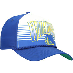 Golden State Warriors Royal Throwback Gradient A-Frame 9FORTY Adjustable Hat | NBA