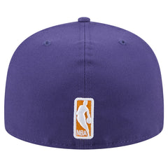 Purple Phoenix Suns Throwback Pennant 59FIFTY Fitted Hat | NBA