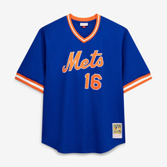 Dwight Gooden New York Mets Profile Big & Tall Cooperstown Collection Mesh Batting Practice Jersey - MLB Jerseys