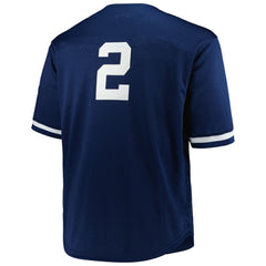Derek Jeter New York Yankees Mitchell & Ness Big & Tall Cooperstown Mesh Batting Practice Jersey - MLB Jerseys